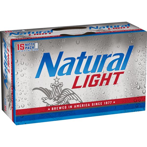 images/beer/DOMESTIC, IMPORTED BEER, OTHERS BEERS/Natural Light 15pk Cans.jpg